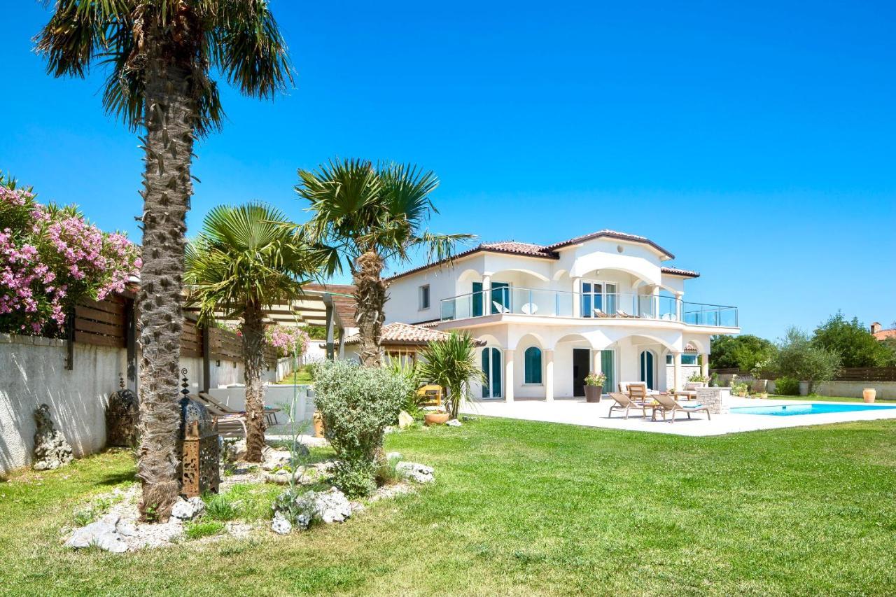 Luxury Panorama Vila With Amazing Seaview In Gondolici 7 Km From Rabac Labin  Kültér fotó