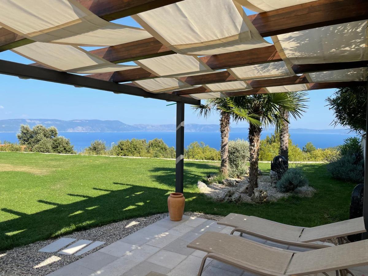 Luxury Panorama Vila With Amazing Seaview In Gondolici 7 Km From Rabac Labin  Kültér fotó