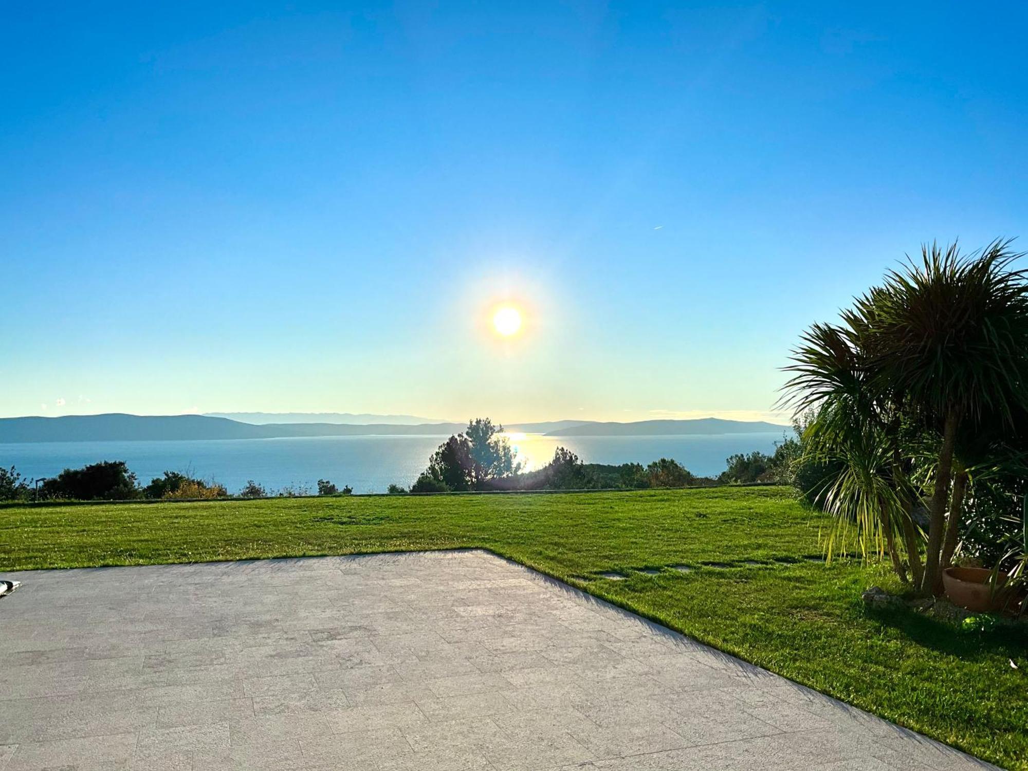 Luxury Panorama Vila With Amazing Seaview In Gondolici 7 Km From Rabac Labin  Kültér fotó