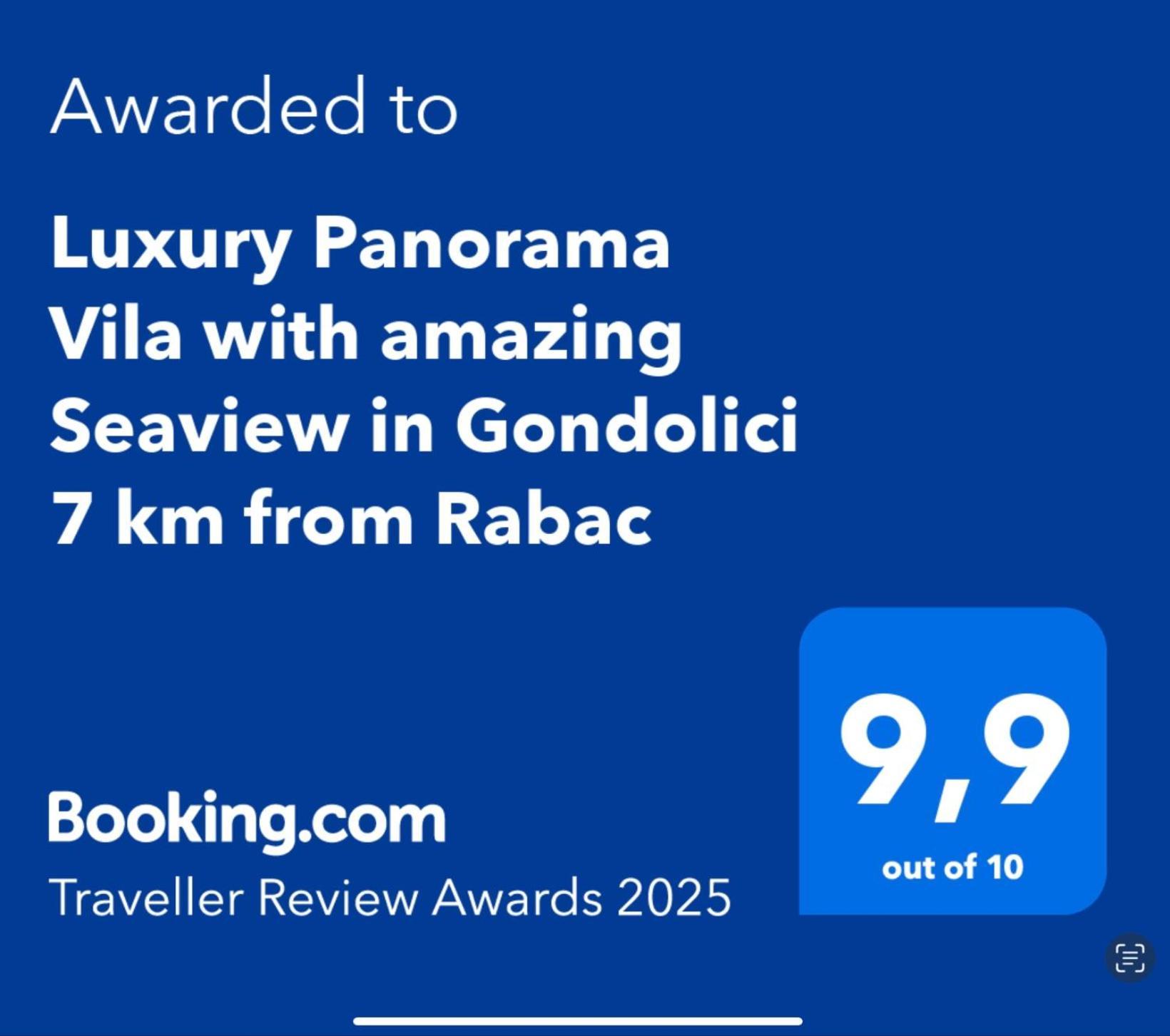 Luxury Panorama Vila With Amazing Seaview In Gondolici 7 Km From Rabac Labin  Kültér fotó